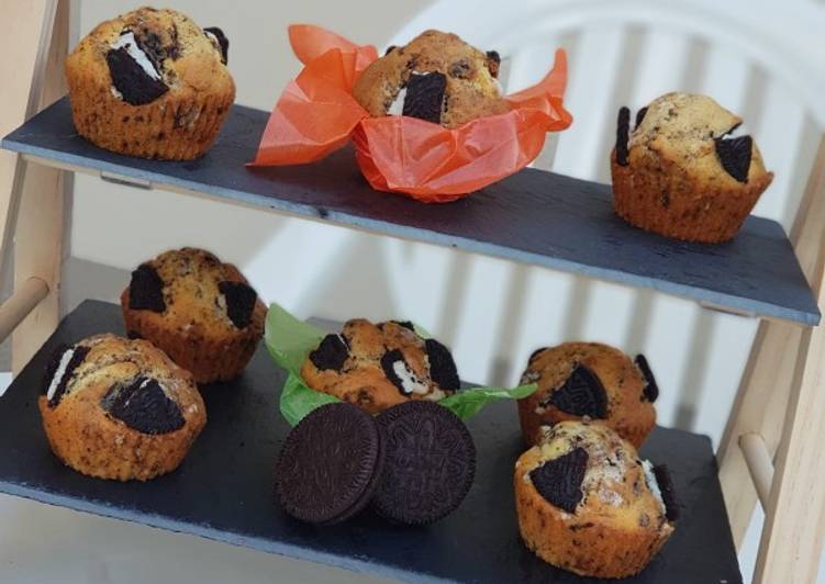 Créer des étapes Muffins oreo spécial