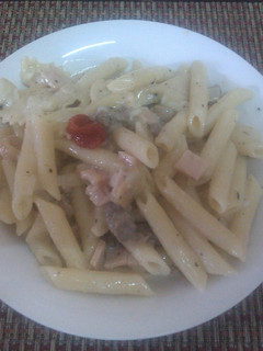 Foto resep Pasta saus putih