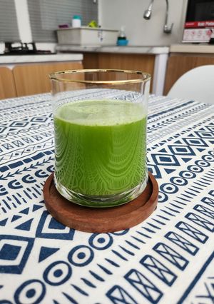 Foto resep Healthy Slow Juicer : Nanas Pokcoy