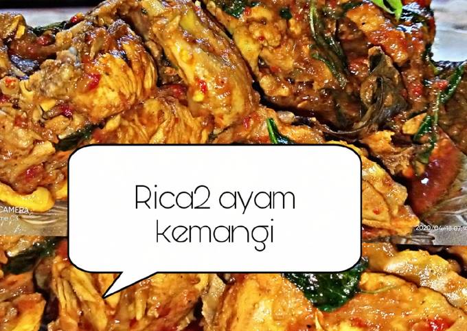 Rica-rica Ayam kemangi 😋