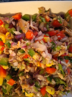 Una foto de Ceviche de jurel en tarro