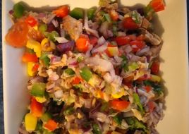 Ceviche de jurel en tarro