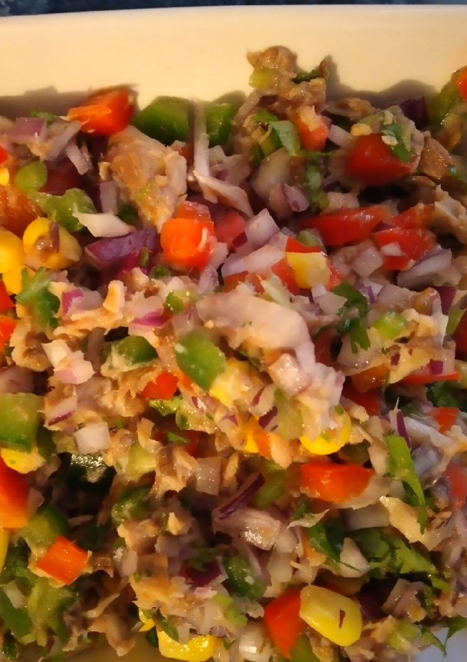 Una foto de Ceviche de jurel en tarro