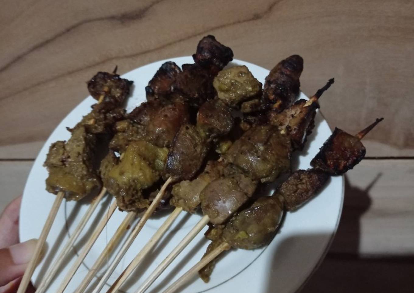 Sate hati ayam