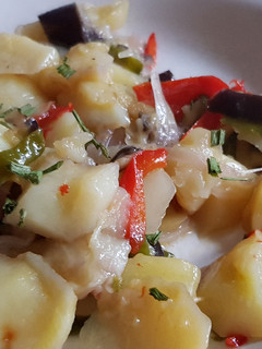 Una foto de Fritada de Patatas con Hortalizas (al vapor)