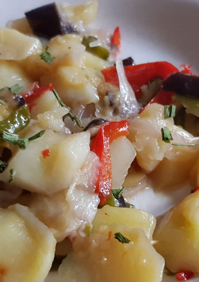 Una foto de Fritada de Patatas con Hortalizas (al vapor)