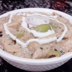 A picture of Malai Chaap Curry.