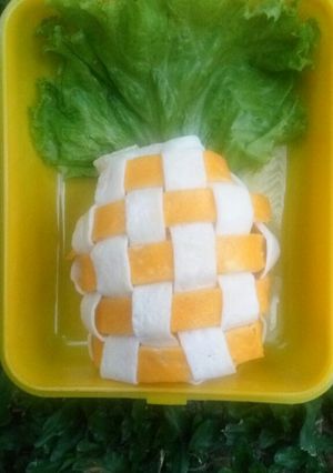 Foto resep Telur anyam nanas
