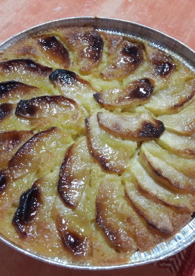 Una foto de Tarta de manzana rápida