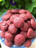 Chunky red velvet cookies