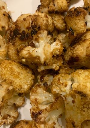 A picture of Easy Crispy Delish Crispy Cauliflower Bake.