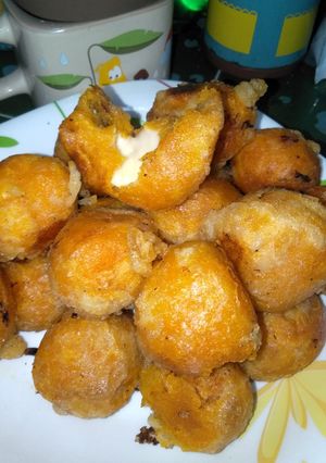 Foto resep Bola bola ubi kuning