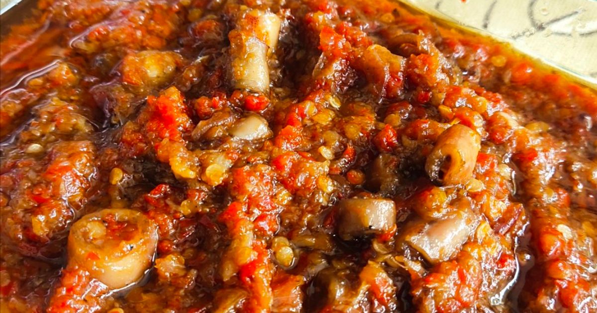 Sambal Bawang Cumi Asin (untuk stok sambal)