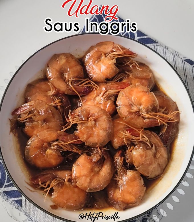 Foto resep Udang Saus Inggris