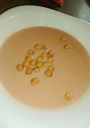 Paradicsomos burgonya krémleves recept fotója
