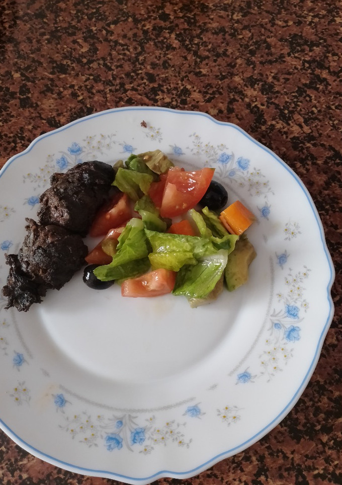 Una foto de Morcilla a la Plancha