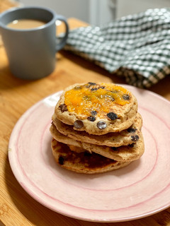 Una foto de Tortitas de avena y espelta fit en 5 minutos!