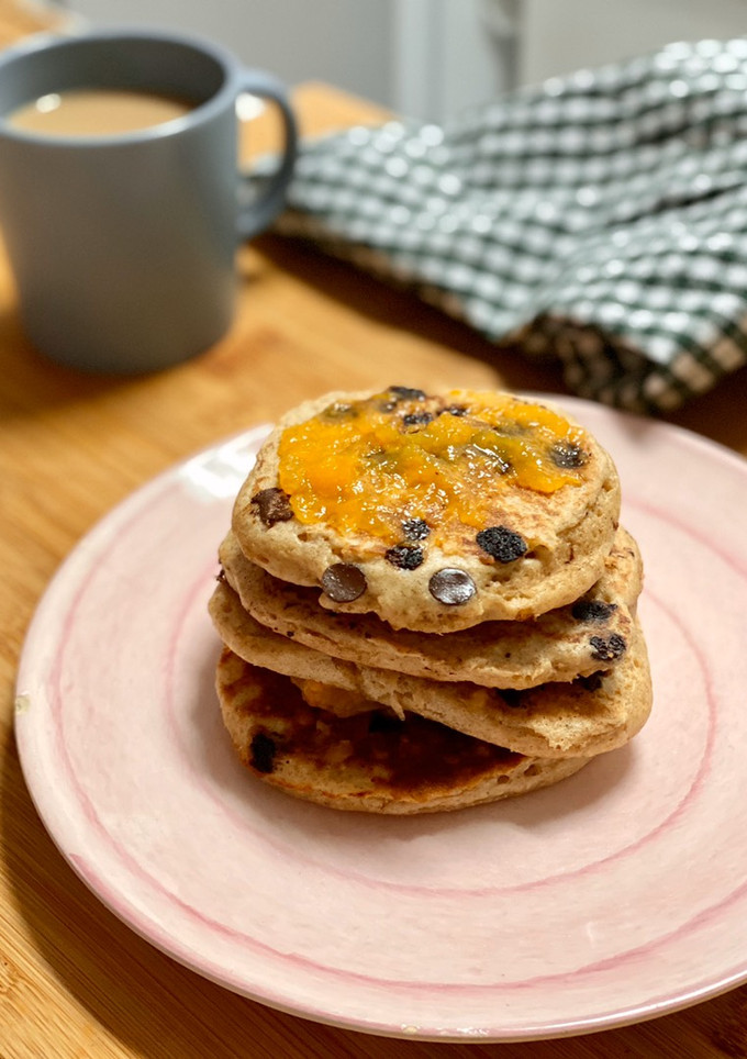 Una foto de Tortitas de avena y espelta fit en 5 minutos!