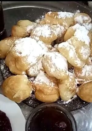 صورة لوصفة حلويات اقتصاديه عين الجمل وسر الوصفه مع ام يحيي