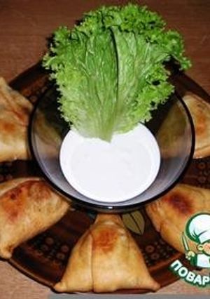 Фото Samosa - необычные индийские пирожки.