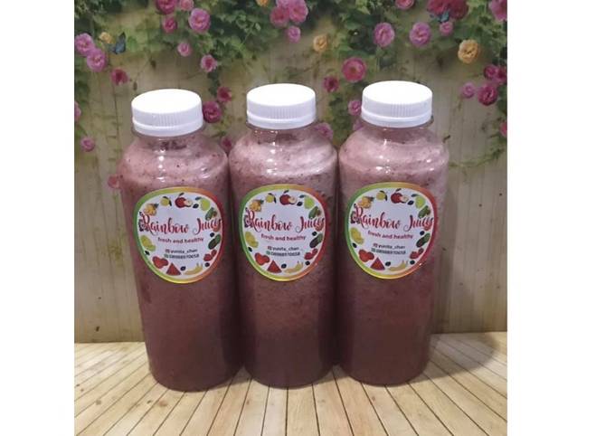 Resep Diet Juice Blueberry Sweet Potato Apple Pear Tomato, Lezat