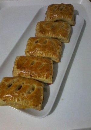 O poză a rețetei Foietaj cu mere.