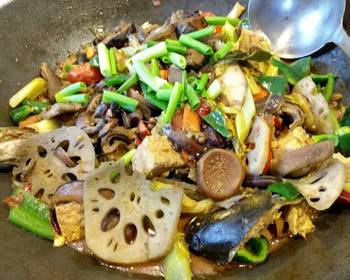 Easy Prepare Recipe Braised Szechuan chilli Bass Savory Delicious