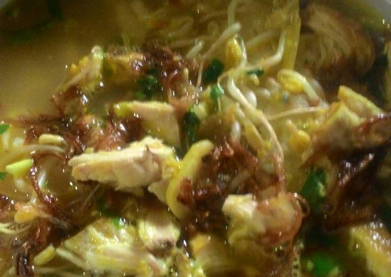 Soto ayam non MSG