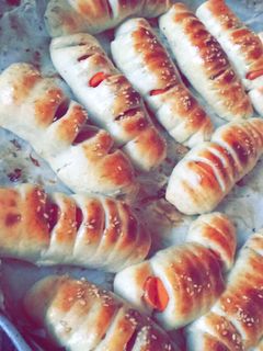 صورة لوصفة معجنات بالنقانق