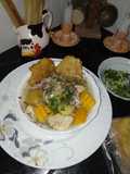 Caldo de pollo 🐔 (bien cargado) 😋