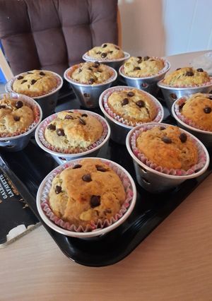 Foto resep Muffin pisang simple no mixer
