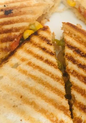 A picture of Veg sandwich.