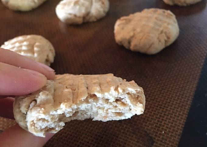 Simple Way to Make Ultimate Low fat peanut butter cookies