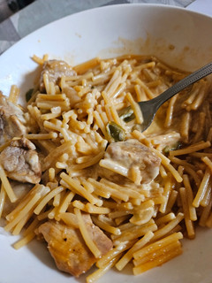 Una foto de Fideos con secreto