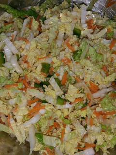 A picture of Asian Coleslaw.