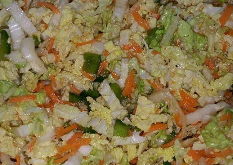 Easy Way to Prepare Yummy Asian Coleslaw