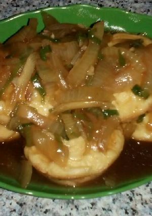 Foto resep Tahu kol panggang saos tiram
