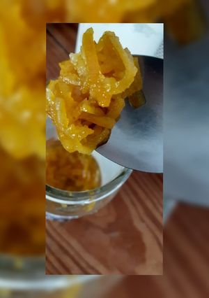 Una foto de Cascaritas de naranja