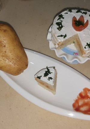 A picture of Potato cake.