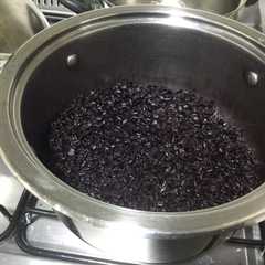 Una foto de Arroz negro salvaje