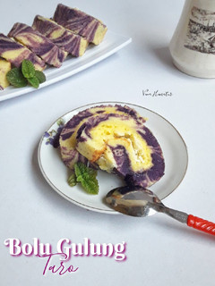 Foto resep Bolu Gulung Taro
