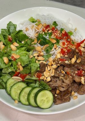A picture of Lemongrass Pork.