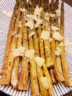 Una foto de Espárragos Verdes al Horno
