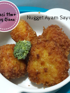 Foto resep Mpasi 11m+ Nugget Ayam Sayur