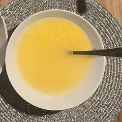 Sweetcorn soup (5min) A picture of Sweetcorn soup (5min).