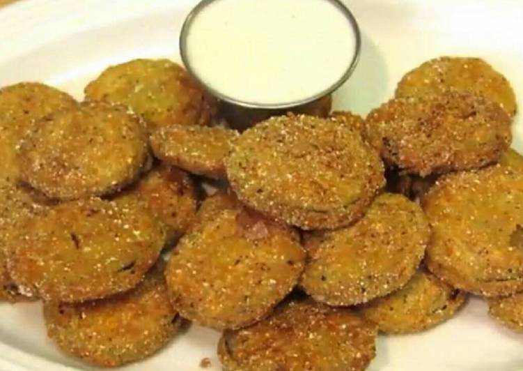 Larry's Southern fried pickles