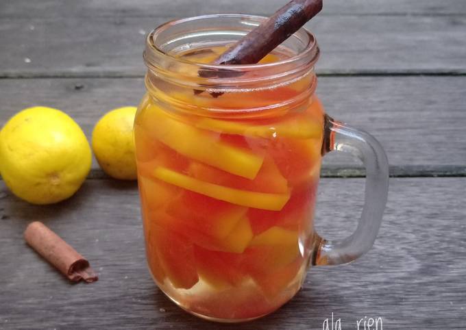 Resep Manisan Pepaya Berkuah / Setup Pepaya, Enak