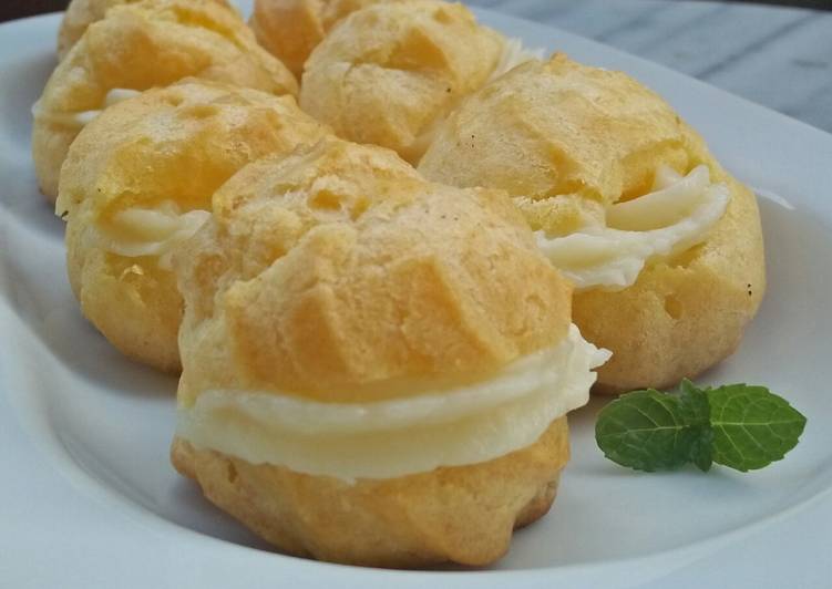 Resep Soes Vla Vanila, Sempurna