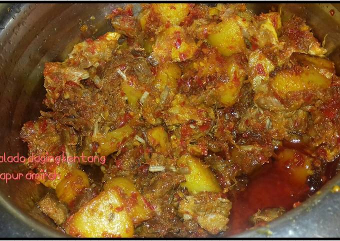 Balado daging kentang # BikinRamadhanBerkesan