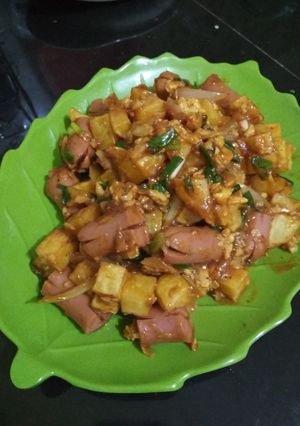 Foto resep Sosis kentang barbeque